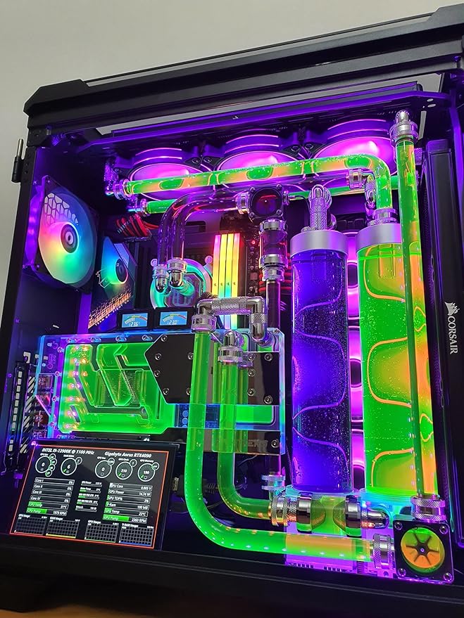VIXIA High End Custom Watercooled Gaming PC - Intel Core i9 14900K,Windows 11 pro image 1 VIXIA High End Custom Watercooled Gaming PC - Intel Core i9 14900K,Windows 11 pro image 1